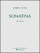 Sonatina for Piano piano sheet music cover